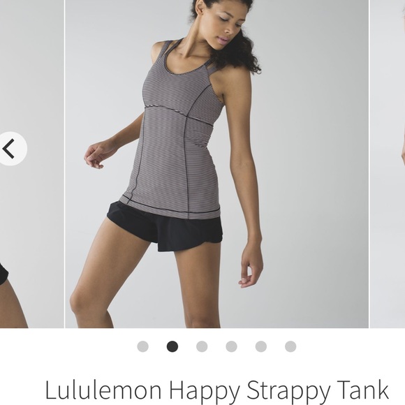 Lululemon strappy tank - Picture 2 of 5